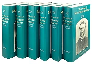 Bild des Verkufers fr The Letters of Matthew Arnold Volume 1 through 6 [Six volume set] zum Verkauf von Capitol Hill Books, ABAA