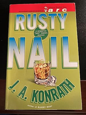 Seller image for Rusty Nail, (Jack Daniels Mysteries Series #3), Advance Reading Copy, First Edition, New, RARE for sale by Park & Read Books