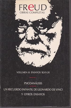 Seller image for FREUD OBRAS COMPLETAS. VOLUMEN 8. ENSAYOS XLVI-LXI. PSICOANALISIS - UN RECUERDO INFANTIL DE LEONARDO DA VINCI Y OTROS ENSAYOS for sale by LIBRERIA TORMOS