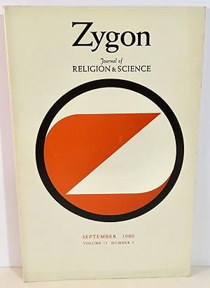 Zygon Journal of Religion and Science Volume 15 Number 3 September 1980