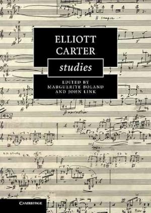 Seller image for Elliott Carter Studies for sale by GreatBookPricesUK