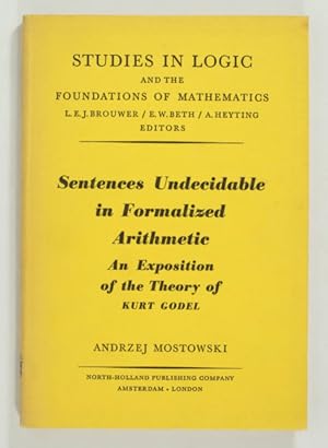 Sentences undecidable in formalized arithmetic. An exposition of the theory of Kurt Gödel