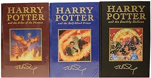 Harry Potter Series, Complete Deluxe Set, with supplementary works. Being: The Philosopher's ...