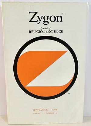 Bild des Verkufers fr Zygon Journal of Religion and Science Volume 33 Number 3 September 1998 zum Verkauf von Evolving Lens Bookseller