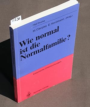 Seller image for Wie normal ist die Normalfamilie? for sale by Antiquariat Hubertus von Somogyi-Erddy