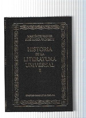 Image du vendeur pour Grandes Obras de la cultura: Historia de la Literatura Universal volumen II mis en vente par El Boletin