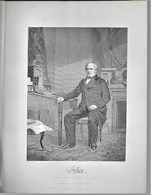 Imagen del vendedor de Salmon P. Chase, Steel Engraved Portrait, with Facsimile Signature a la venta por Legacy Books II