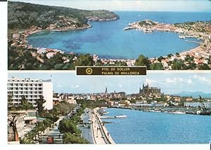 Seller image for Postal-Postcard 17529: SOLLER PALMA DE MALLORCA - Puerto de Soller y Palma de Mallorca for sale by EL BOLETIN