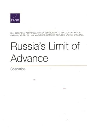 Seller image for Russia's Limit of Advance : Scenarios for sale by GreatBookPricesUK