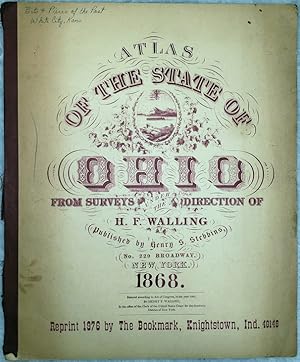 Seller image for Atlas of the State of Ohio, 1868 for sale by Lloyd Zimmer, Books and Maps