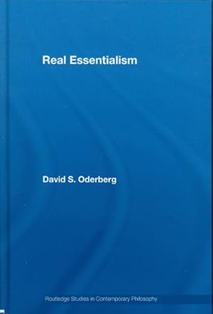 Image du vendeur pour Real Essentialism mis en vente par GreatBookPricesUK