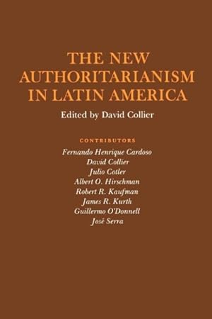 Image du vendeur pour New Authoritarianism in Latin America mis en vente par GreatBookPricesUK