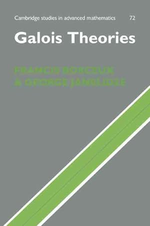 Seller image for Galois Theories for sale by GreatBookPricesUK