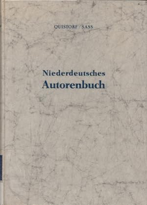 Image du vendeur pour Niederdeutsches Autorenbuch. mis en vente par Buch von den Driesch