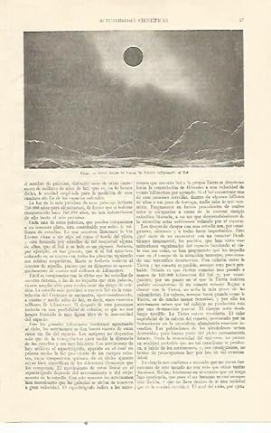 Imagen del vendedor de LAMINA ESPASA 21878: La Tierra eclipsando al sol desde la luna a la venta por EL BOLETIN