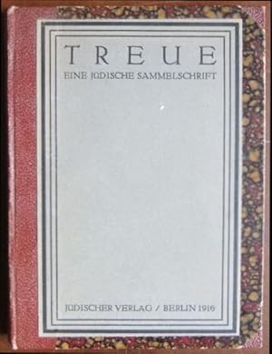 Treue : Eine jüdische Sammelschrift. hrsg. von Leo Herrmann