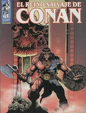 Bild des Verkufers fr El reino salvaje de Conan numero 02: La esfinge negra de Neb-Thu (numerado 2 en interior cubierta) zum Verkauf von El Boletin