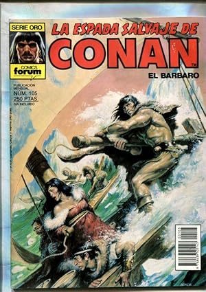 Imagen del vendedor de La espada salvaje de conan primera edicion numero 105: El dios marino a la venta por El Boletin