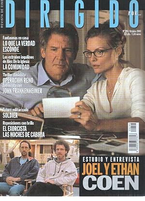 Imagen del vendedor de Revista Cine: DIRIGIDO POR, Numero 294: Estudio y Entrevista Joel y Ethan Coen (2000) a la venta por El Boletin