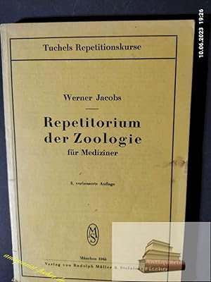 Seller image for Repetitorium der Zoologie fr Mediziner for sale by Antiquariat-Fischer - Preise inkl. MWST