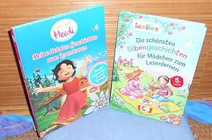 Die schönsten Silbengeschichten für Mädchen zum Lesenlernen + Heidi: Meine liebsten Geschichten z...