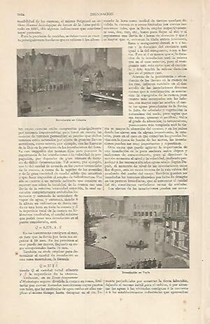 Seller image for LAMINA ESPASA 7204: Inundacion en Paris y en Colonia for sale by EL BOLETIN