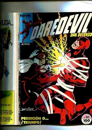 Imagen del vendedor de Daredevil (Dan Defensor) numero 30: procede de retapado (numerado 1 en trasera) a la venta por El Boletin