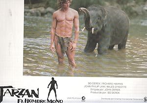 Bild des Verkufers fr Caratula de cine: TARZAN: EL HOMBRE MONO / Tarzan: The Ape Man, (numerado 06 en trasera) zum Verkauf von EL BOLETIN