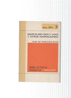 Imagen del vendedor de Libro RTV numero 31: Marcelino pan y vino y otras narraciones a la venta por El Boletin