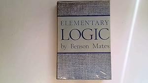 Image du vendeur pour Elementary Logic mis en vente par Goldstone Rare Books