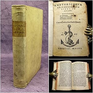 Image du vendeur pour Rhetoricorum ad C. Herennium libri IIII, incerto auctore. . 4 in 1 Bd. mis en vente par Bachmann & Rybicki UG haftungsbeschrnkt