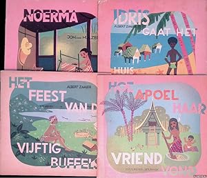 Image du vendeur pour Noerma; Idris gaat het huis schoonmaken; Het feest van de vijftig buffels; Hoe Apoel haar vriend vond (4 delen) mis en vente par Klondyke