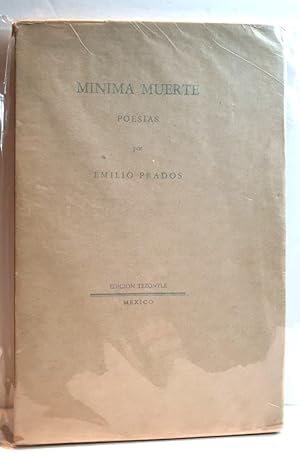 Imagen del vendedor de MNIMA MUERTE. Primera Edicin a la venta por Librera Antonio Castro