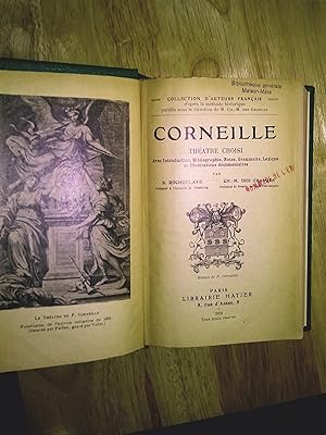 Seller image for Corneille Thtre Choisi avec Introduction, Bibliographie, Notes, Grammaire, Lexique et Illustrations documentaires for sale by Livresse