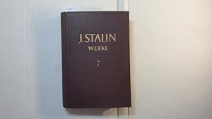 Bild des Verkufers fr Stalin Werke Band 7: 1925 zum Verkauf von Gebrauchtbcherlogistik  H.J. Lauterbach