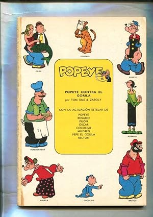 Immagine del venditore per Popeye de Burulan edicion 1971 numero 15 (no conserva la cubierta) venduto da El Boletin