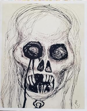 Imagen del vendedor de I am as You Will Be. The Skeleton in Art (exhibition announcement for numerous artist) a la venta por DR Fine Arts