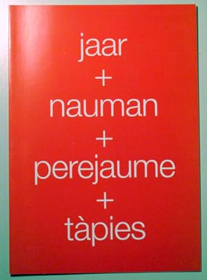 Imagen del vendedor de JAAR + NAUMAN + PEREJAUME + TPIES - Cadaqus 2004 - Il lustrat a la venta por Llibres del Mirall