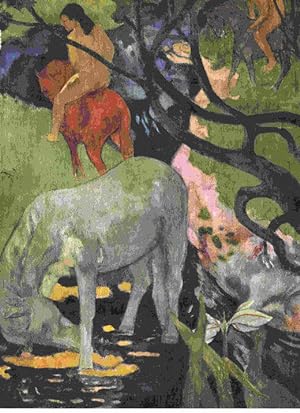 Seller image for LAMINA 6734: Paul Gauguin El caballo blanco for sale by EL BOLETIN