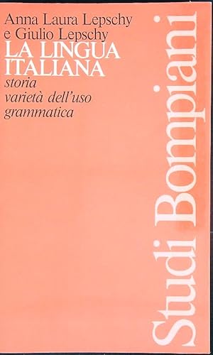 Immagine del venditore per La lingua italiana: Storia. Varieta' dell'uso. Grammatica venduto da Librodifaccia