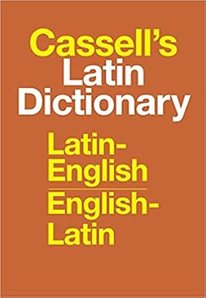 Seller image for Cassell's Standard Latin Dictionary for sale by Bulk Book Warehouse