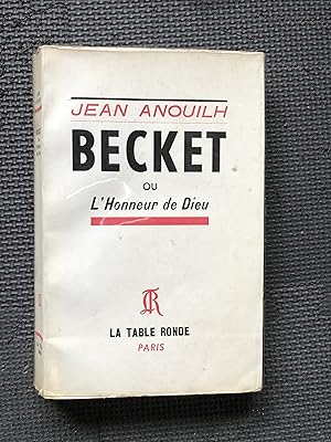 Seller image for Becket; ou L'Honneur de Dieu for sale by Cragsmoor Books