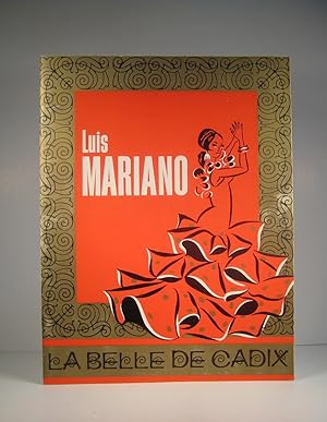 Luis Mariano dans La Belle de Cadix. 29 Septembre - 8 Octobre 1966. Théâtre Saint-Denis. Montréal...