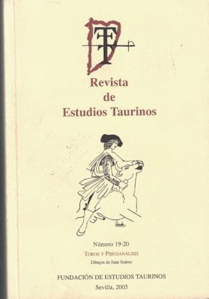 Seller image for REVISTA DE ESTUDIOS TAURINOS. N 19-20. Toros y Psicoanlisis. for sale by Librera Torren de Rueda