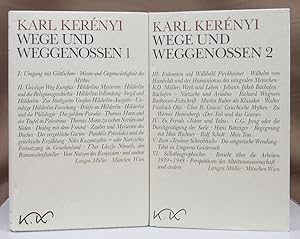 Imagen del vendedor de Wege und Weggenossen. Werke in Einzelausgaben Band V/ 1 und 2, zwei Bnde. Hrsg. von Magda Kernyi. a la venta por Dieter Eckert