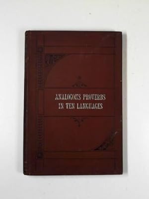 Seller image for Analogous proverbs in ten languages for sale by Cotswold Internet Books