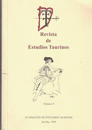 Seller image for REVISTA DE ESTUDIOS TAURINOS. N 9. for sale by Librera Torren de Rueda