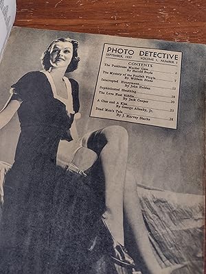 Photo Detective Magazine - Vintage Pulp 1937