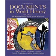 Image du vendeur pour Documents in World History, Volume 2 mis en vente par eCampus