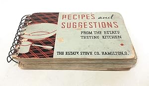 Seller image for Vintage Recipes & Suggestions Cookbook Estate Stove Co Hamilton Ohio for sale by Queen City Books